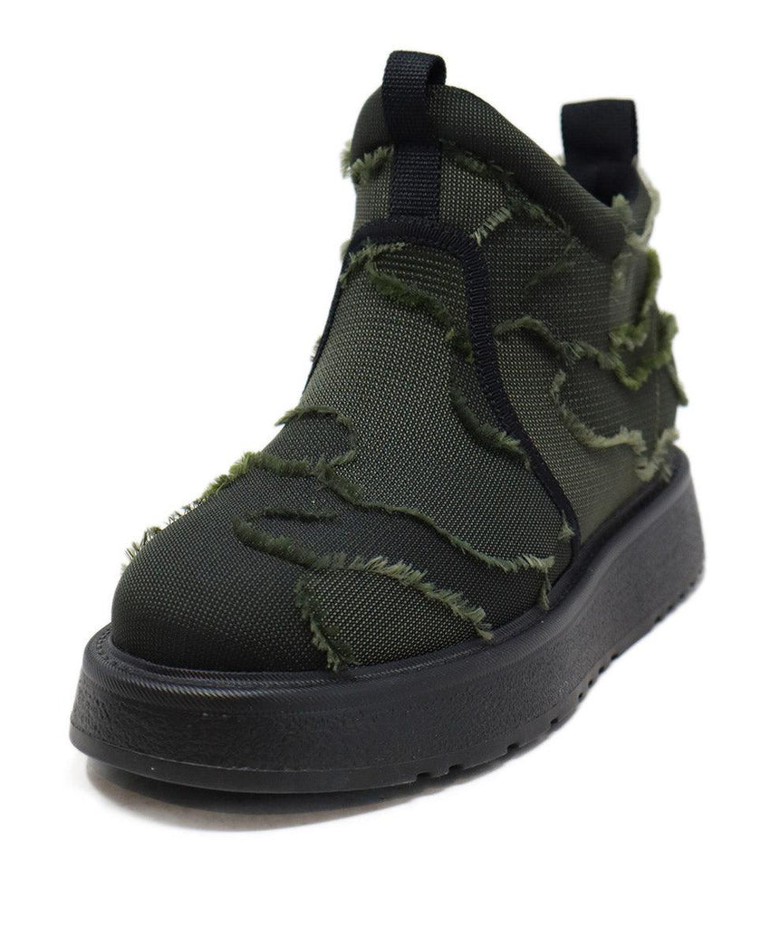 Christian Dior Green Camouflage Booties sz 8 - Michael's Consignment NYC