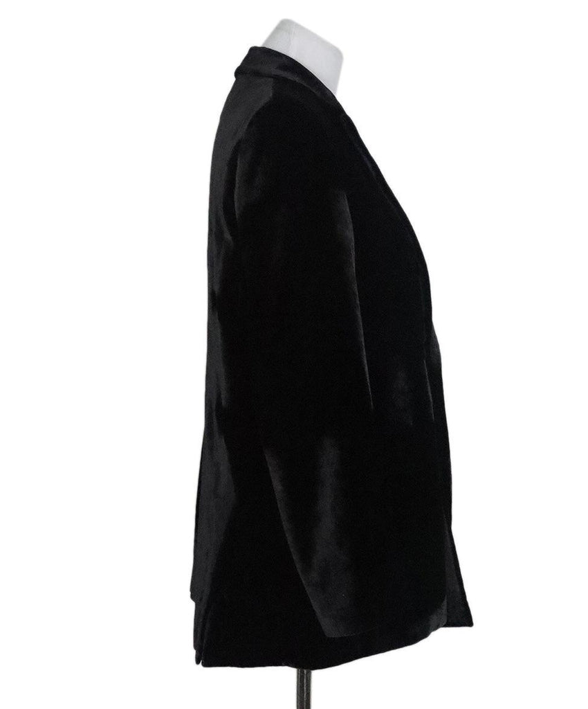 Cividini Black Velvet Jacket sz 6 - Michael's Consignment NYC