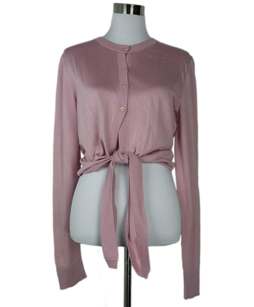Dolce & Gabbana Lilac Cotton Cardigan sz 6 - Michael's Consignment NYC