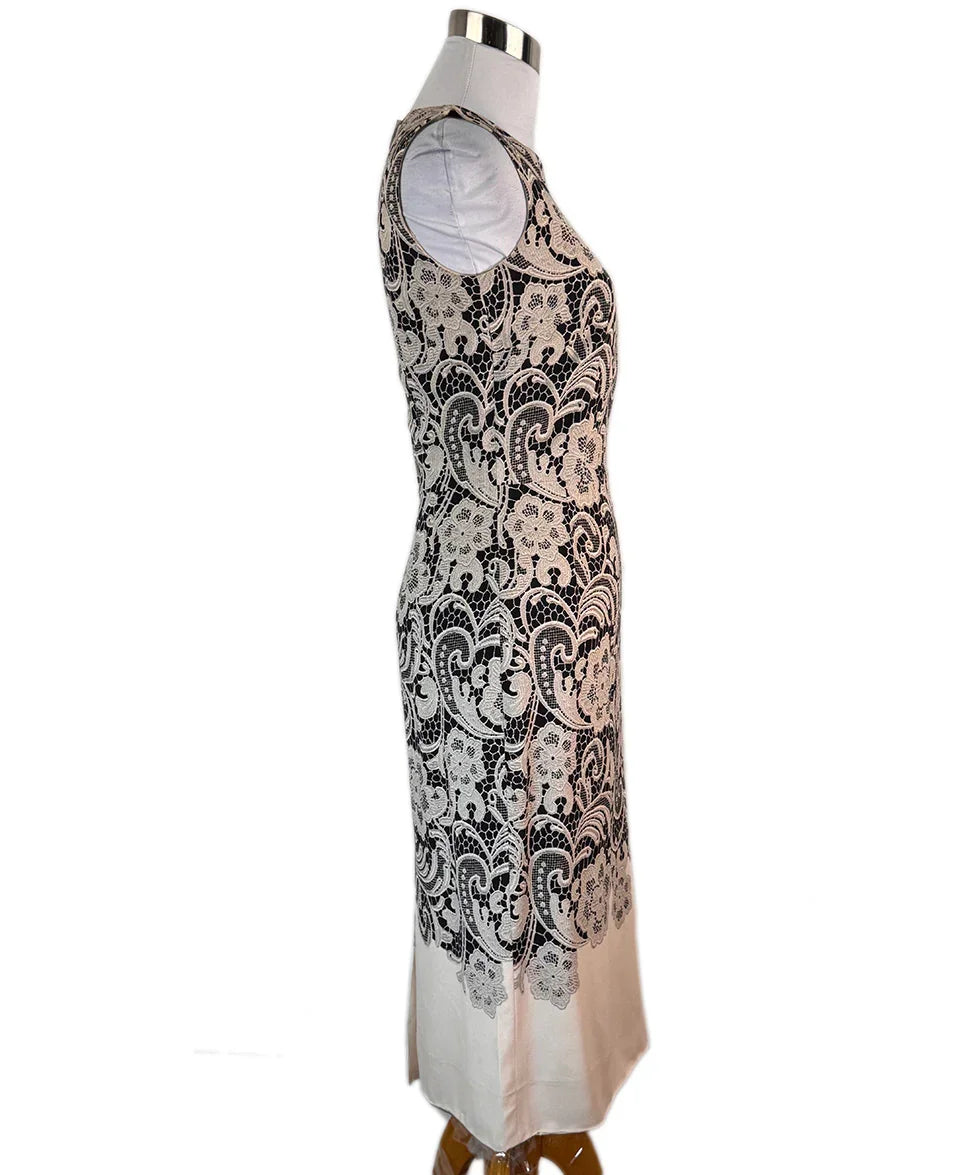 Dolce & Gabbana Black & Beige Lace Print Dress sz38 l Michael's Luxury  Consignment – Michael's Consignment NYC