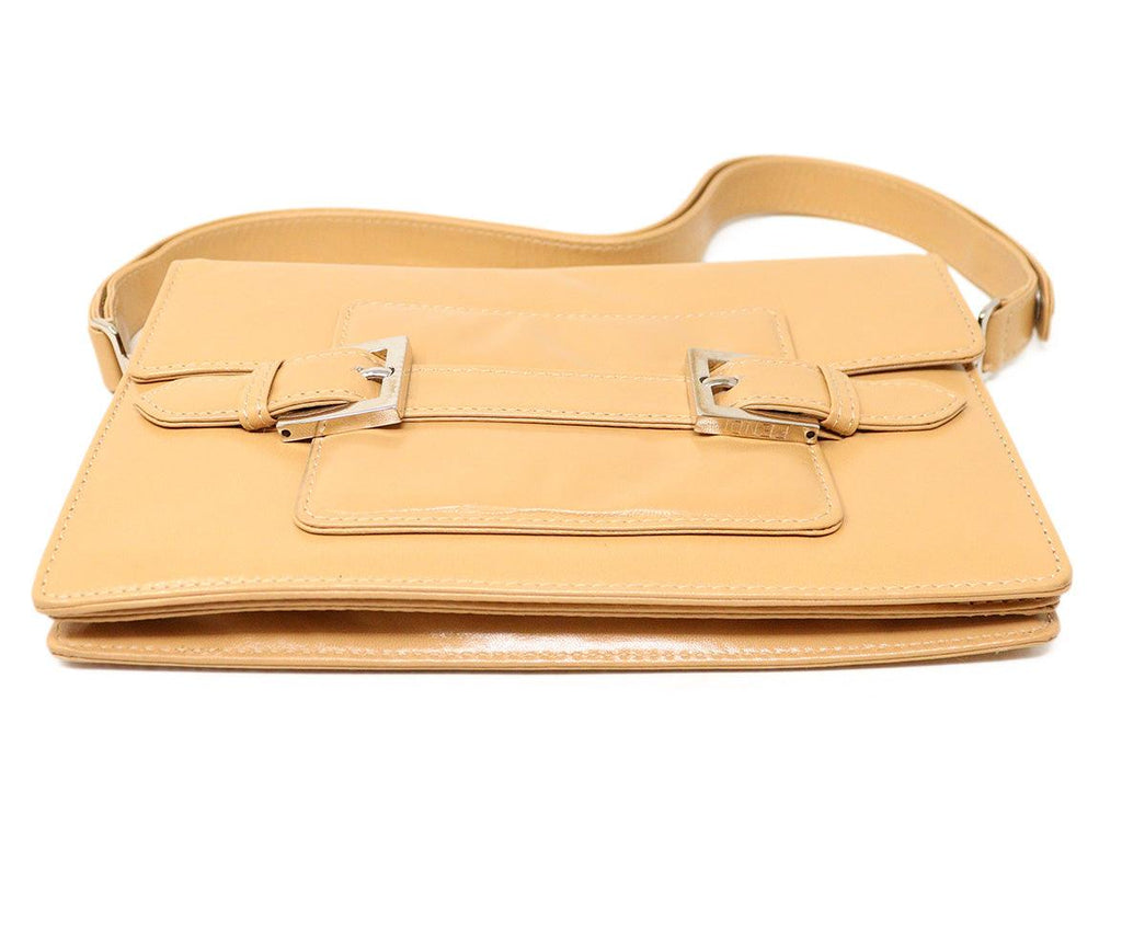 Fendi Beige Leather Vintage Handbag - Michael's Consignment NYC