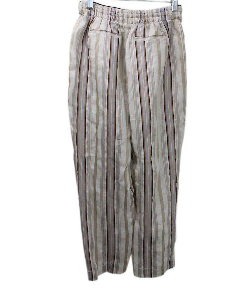Forte Forte Ivory Striped Pants sz 0 - Michael's Consignment NYC