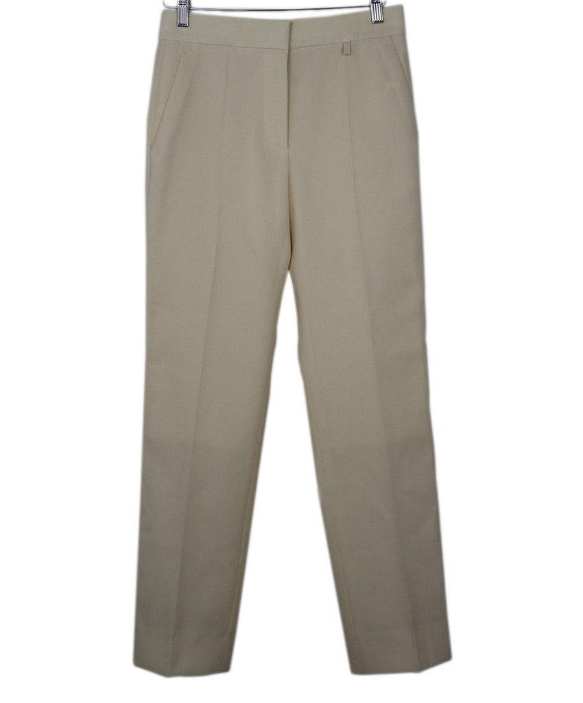Givenchy Cream Wool Pants sz 4 - Michael's Consignment NYC
