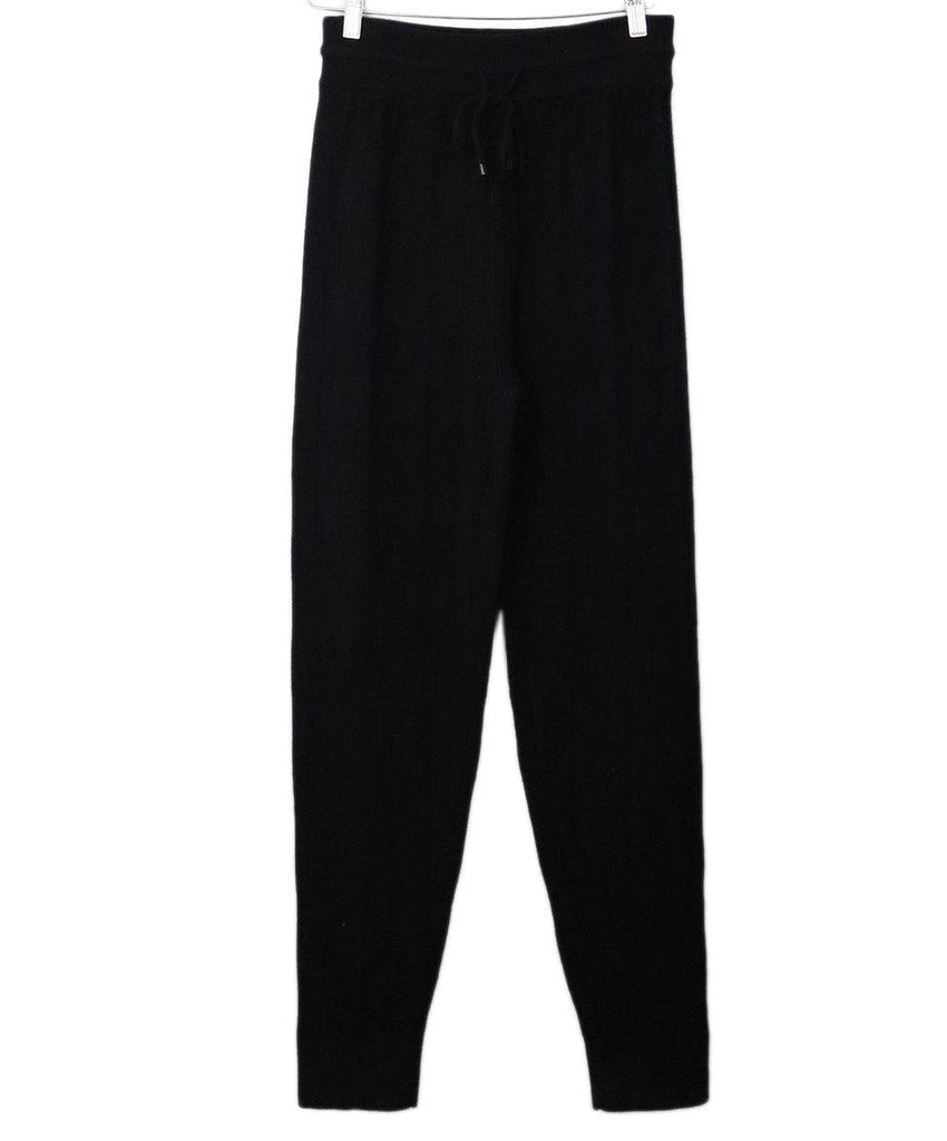 Hermes Black Wool Pants sz 2 - Michael's Consignment NYC