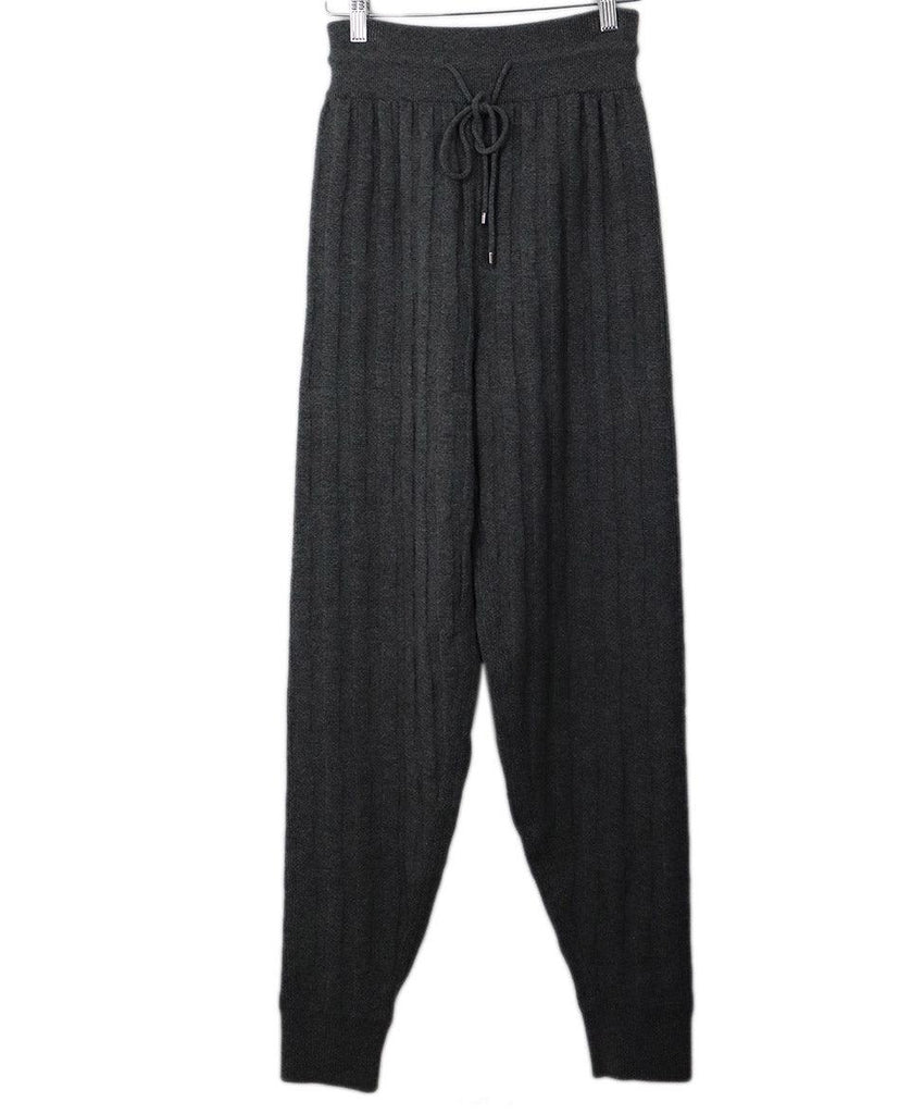 Hermes Charcoal Grey Wool Pants sz 2 - Michael's Consignment NYC