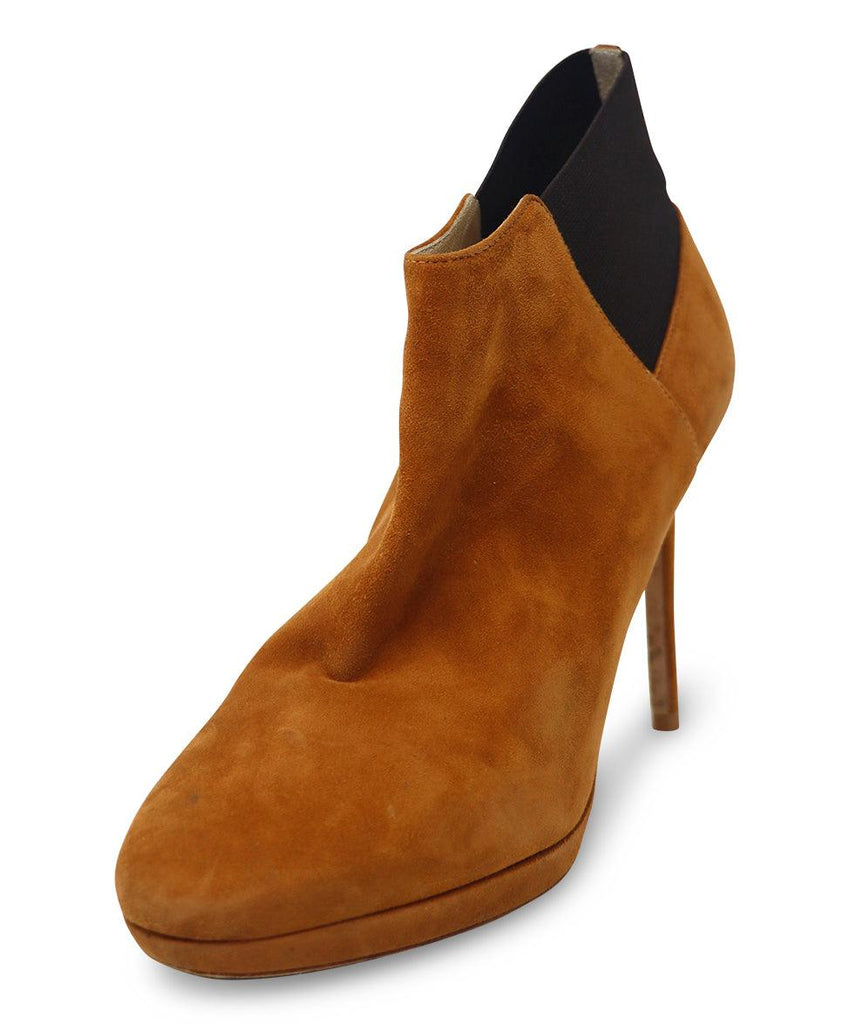 Jimmy Choo Brown Suede Booties sz 6 - Michael's Consignment NYC