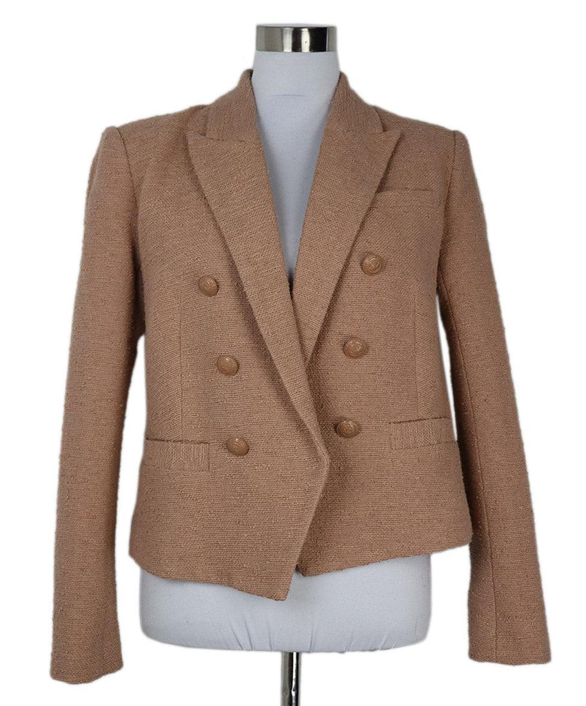 L'Agence Pale Pink Tweed Blazer sz 6 - Michael's Consignment NYC