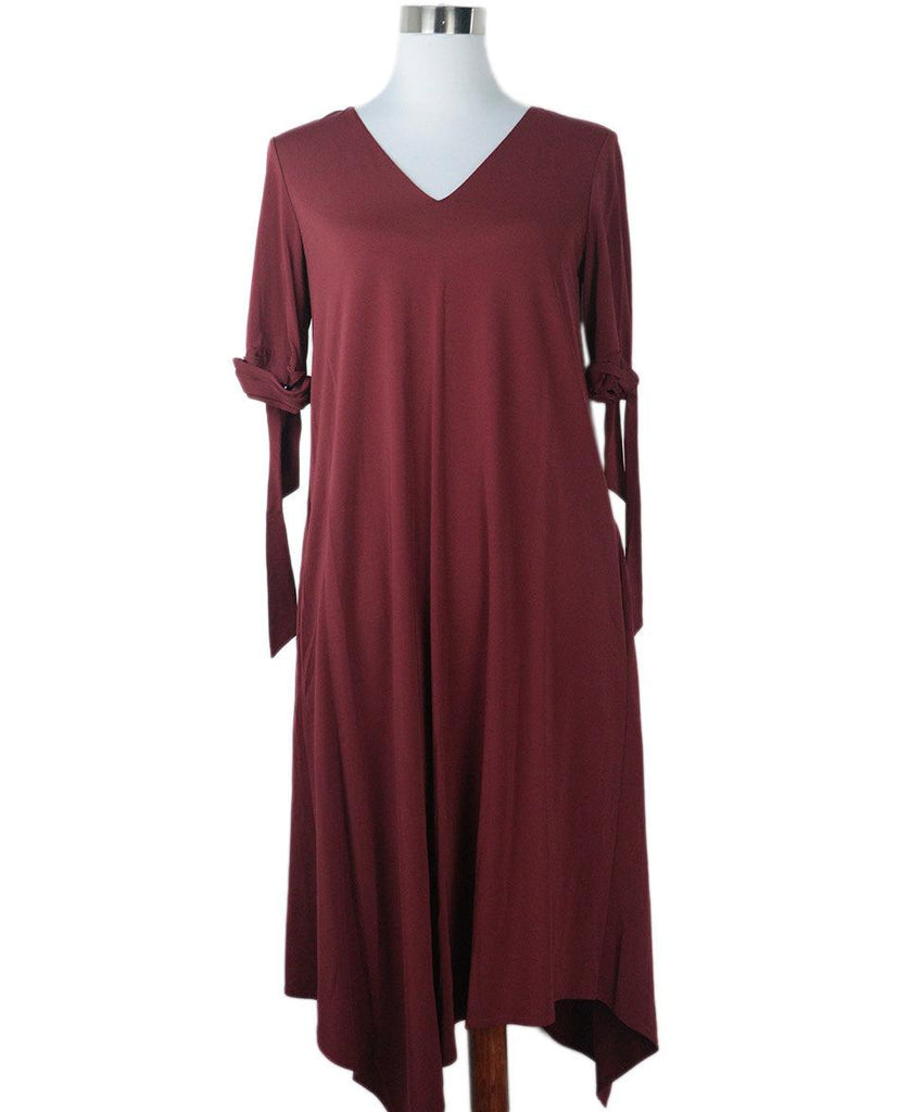 Lafayette Burgundy Dress sz 8 - Michael's Consignment NYC