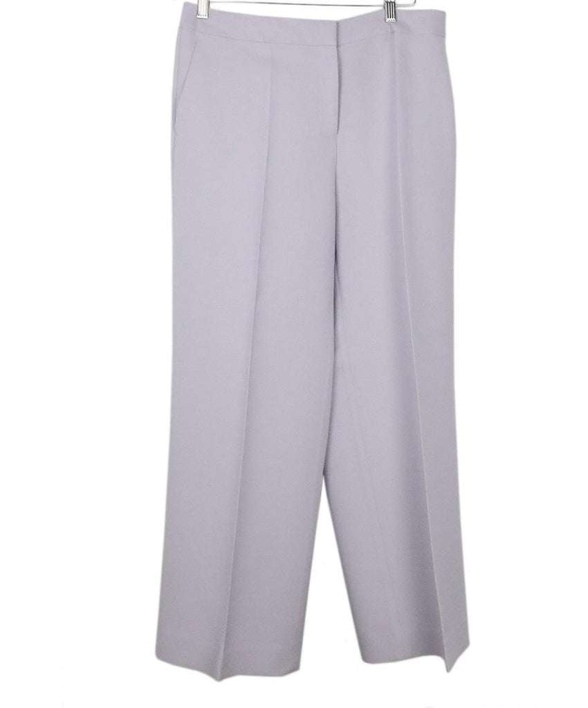Lafayette Purple Wool Silk Pants sz 14 - Michael's Consignment NYC