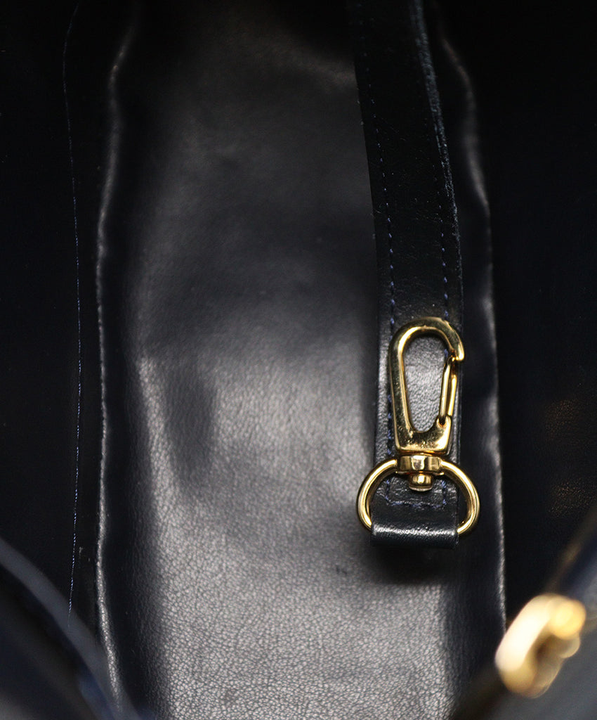 Longchamp Navy Leather Crossbody 5