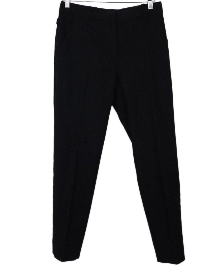 Louis Vuitton Black Wool Pants sz 4 - Michael's Consignment NYC