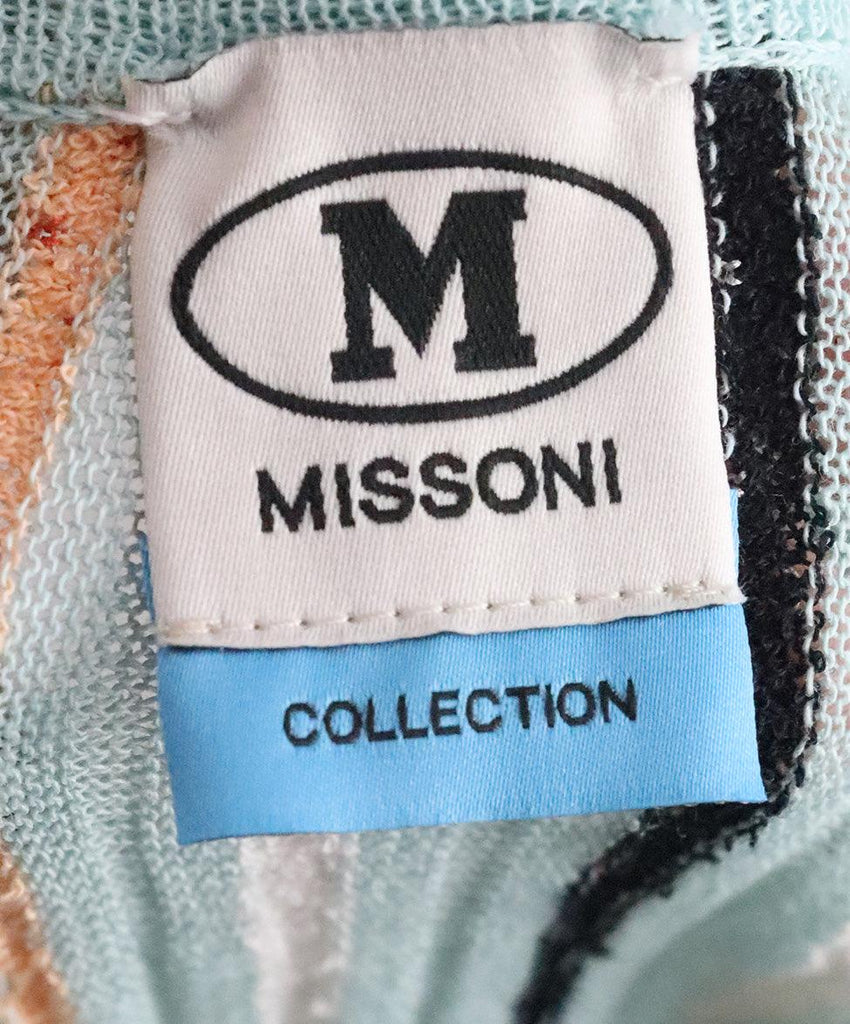 M Missoni Blue & Yellow Striped Dress sz 4 - Michael's Consignment NYC