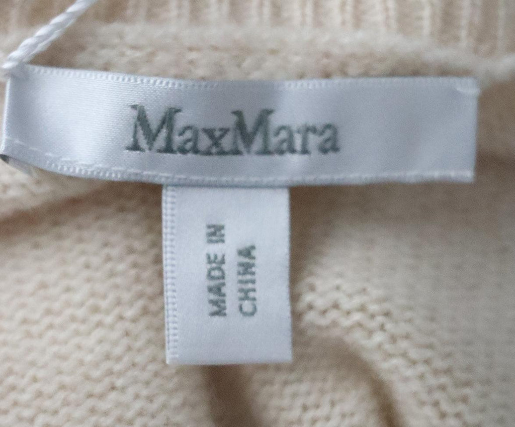 Max Mara Cream Cashmere Sweater sz 8 - Michael's Consignment NYC