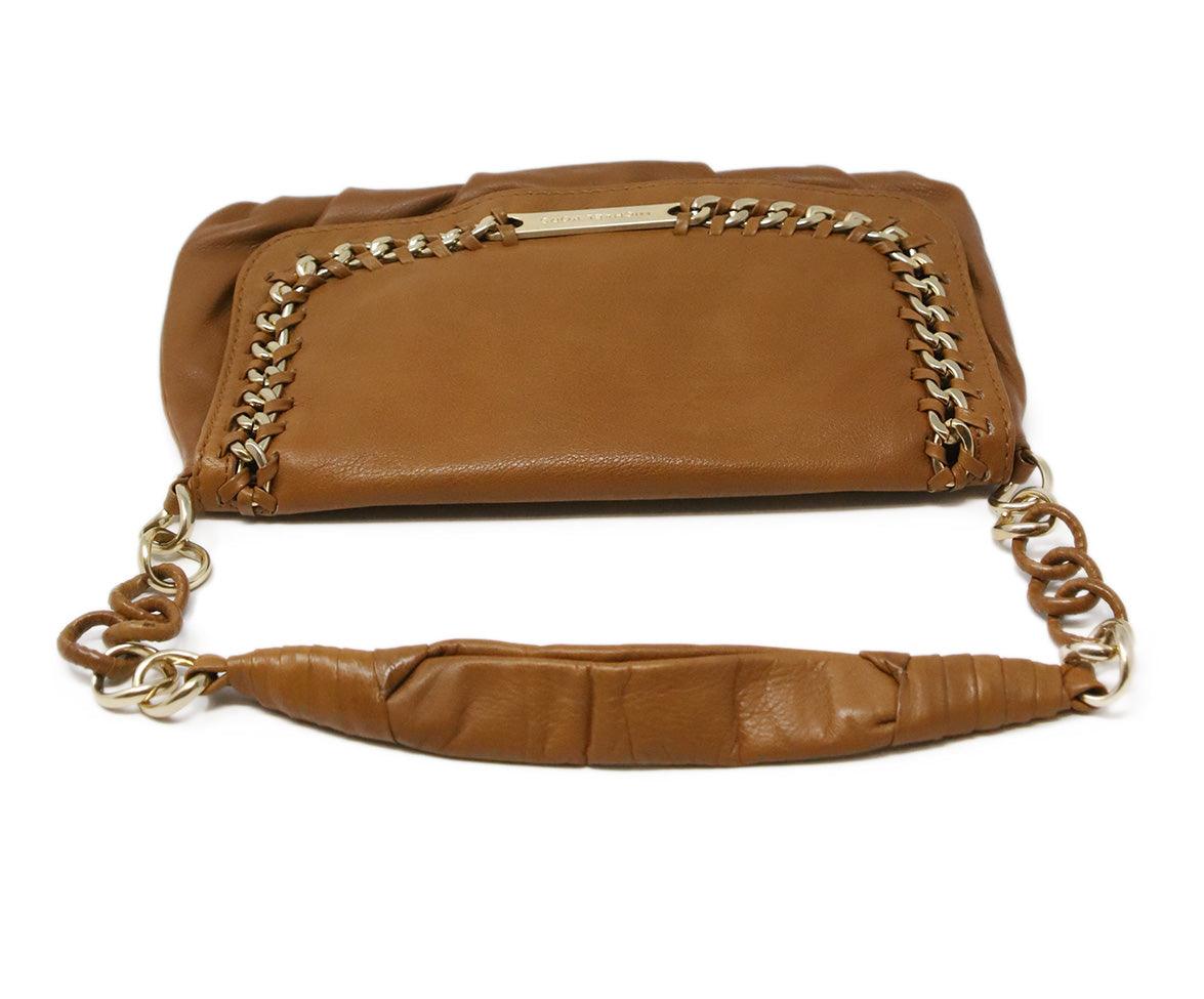 Michael Kors Bags | Michael Kors Large Chain Shoulder Bag Tote | Color: Brown/Gold | Size: Os | Walletsandbags's Closet