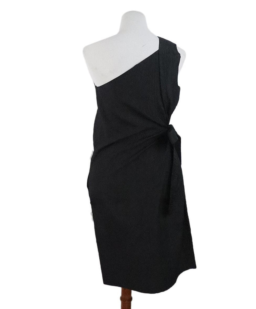 Moschino Black Nylon Dress sz 6 - Michael's Consignment NYC