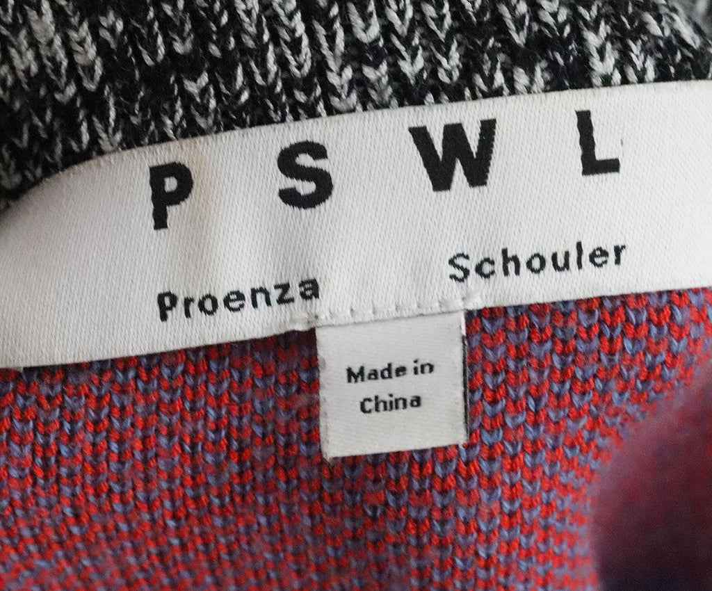 Proenza Schouler Red & Blue Sweater sz 2 - Michael's Consignment NYC