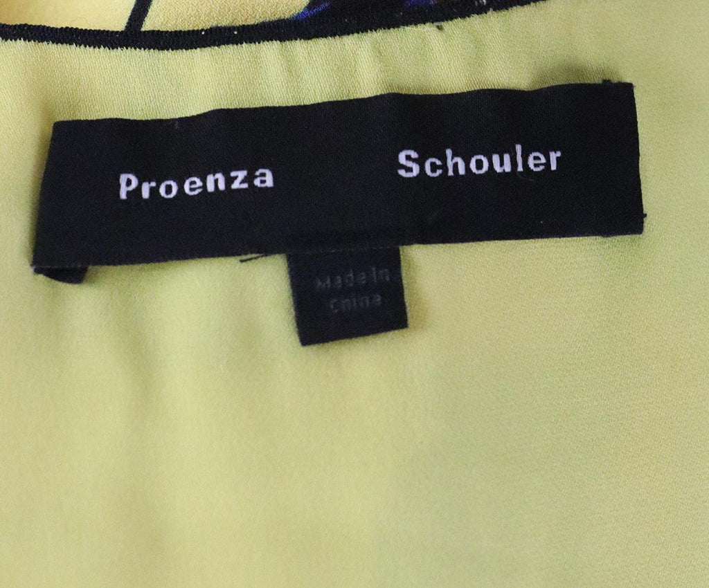 Proenza Schouler Yellow Silk Dress sz 4 - Michael's Consignment NYC