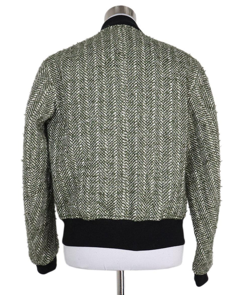 Rag & Bone Green & White Tweed Jacket sz 4 - Michael's Consignment NYC