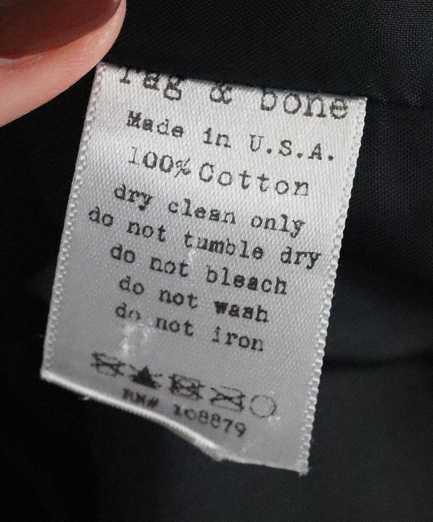 Rag & Bone Navy Cotton Jacket sz 6 - Michael's Consignment NYC