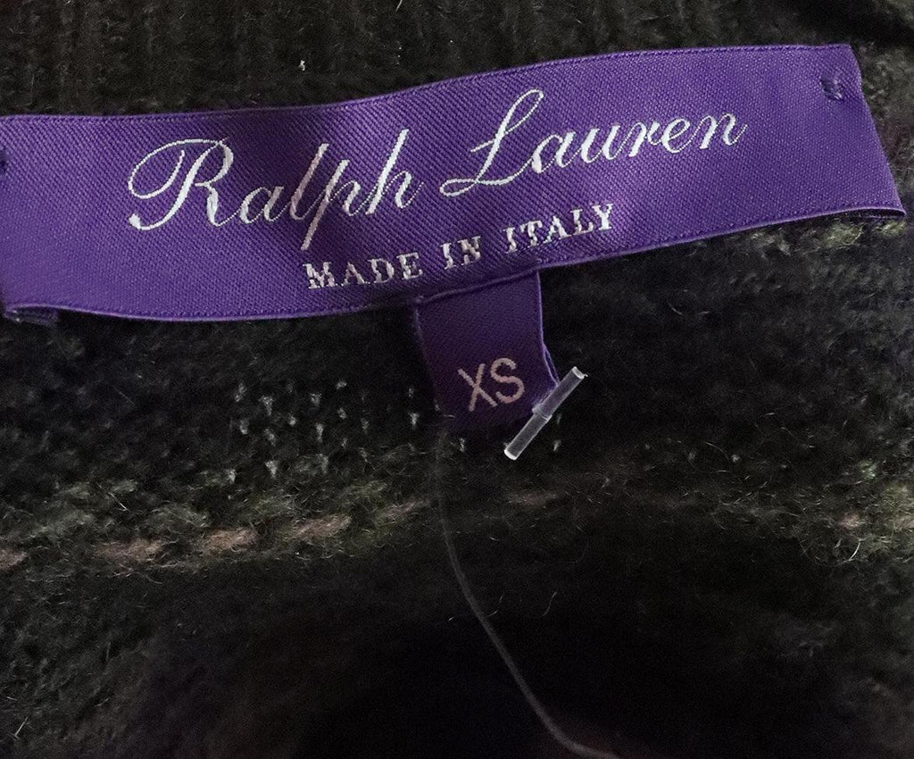 Ralph Lauren Collection Purple & Green Cashmere Skirt Set sz 2 - Michael's Consignment NYC