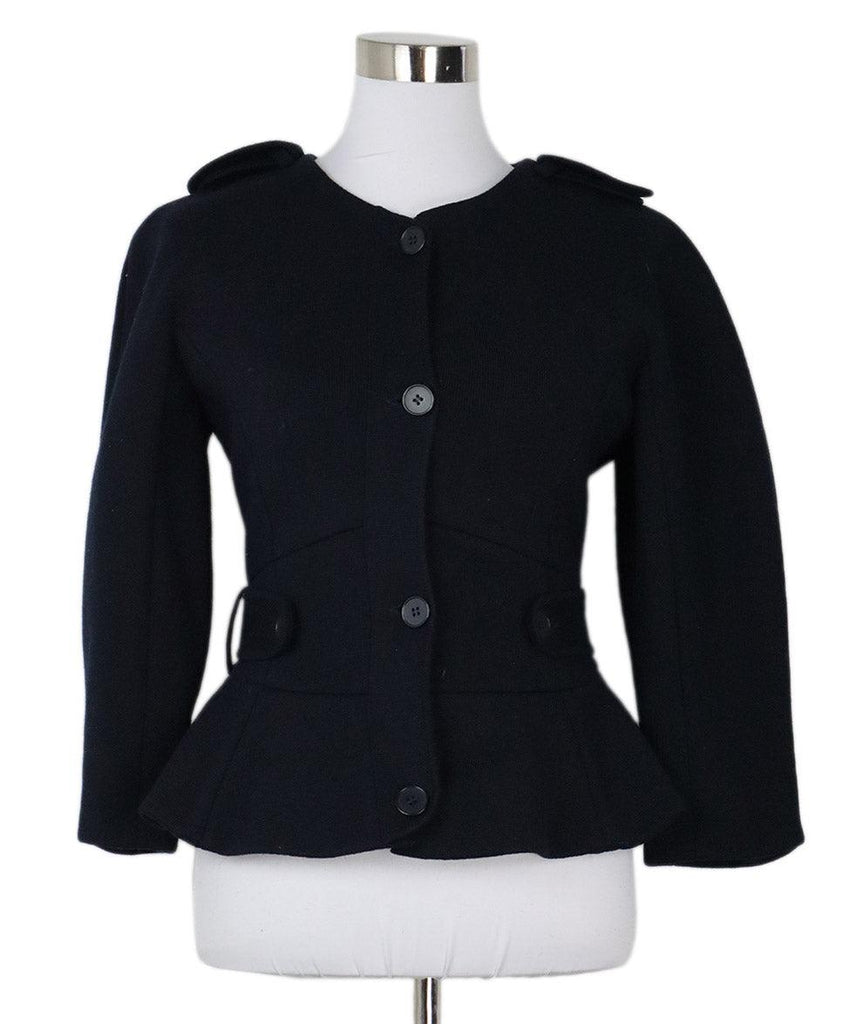 Stella McCartney Navy Wool Jacket sz 4 - Michael's Consignment NYC