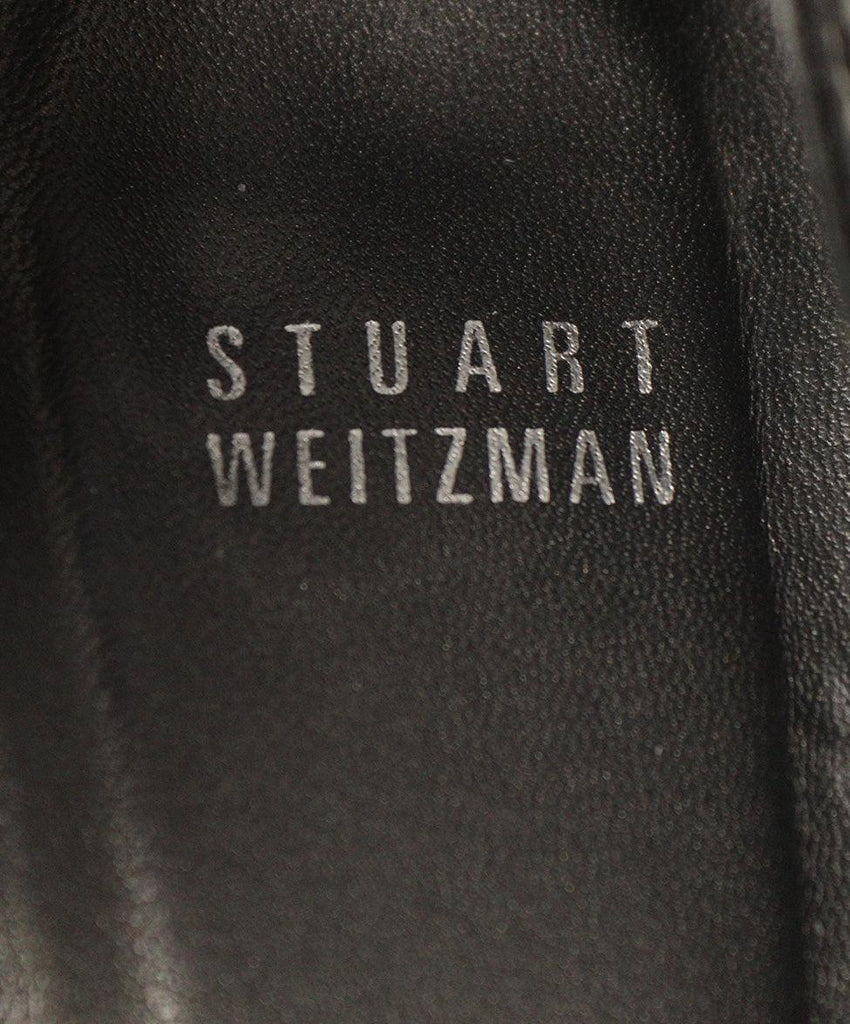 Stuart Weitzman Black Patent Leather Platforms sz 8.5 - Michael's Consignment NYC