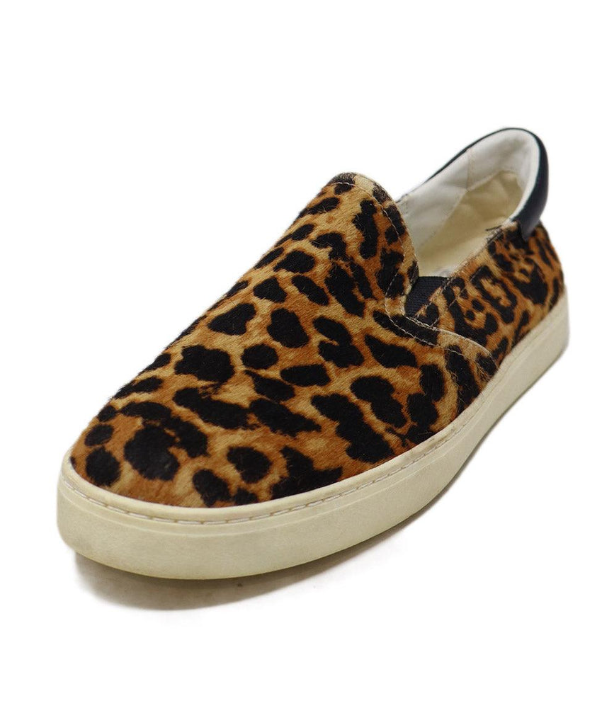 Stuart Weitzman Leopard Fur Sneakers sz 7 - Michael's Consignment NYC