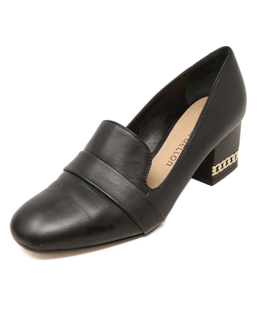 Tamara Mellon Black Leather Heels 