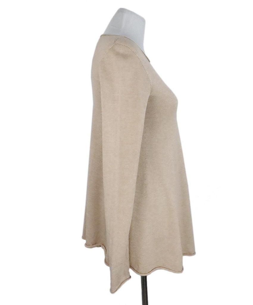 The Row Beige Cotton Sweater sz 2 - Michael's Consignment NYC