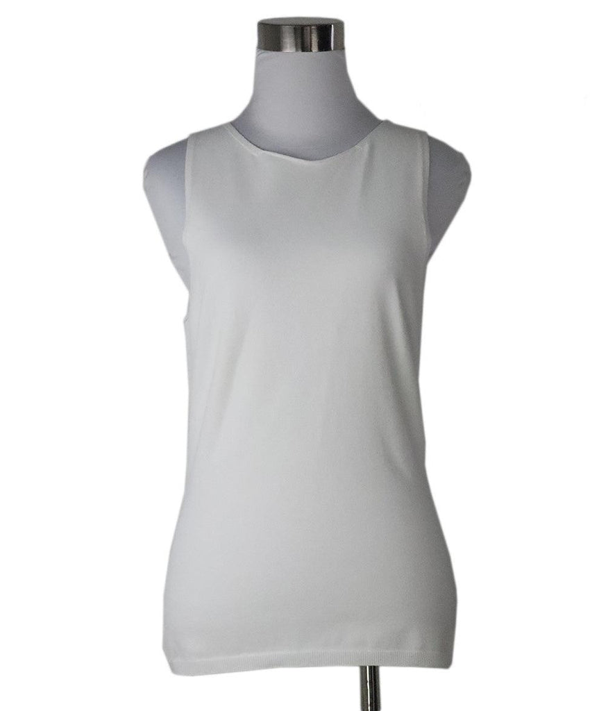 The Row White Tank Top sz 8 - Michael's Consignment NYC