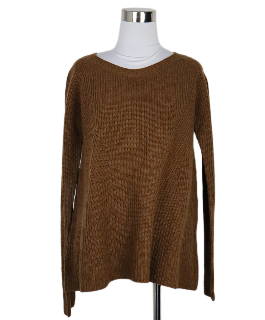 The Row Brown Knit Sweater 