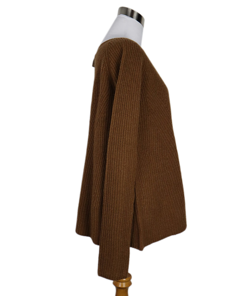 The Row Brown Knit Sweater 1