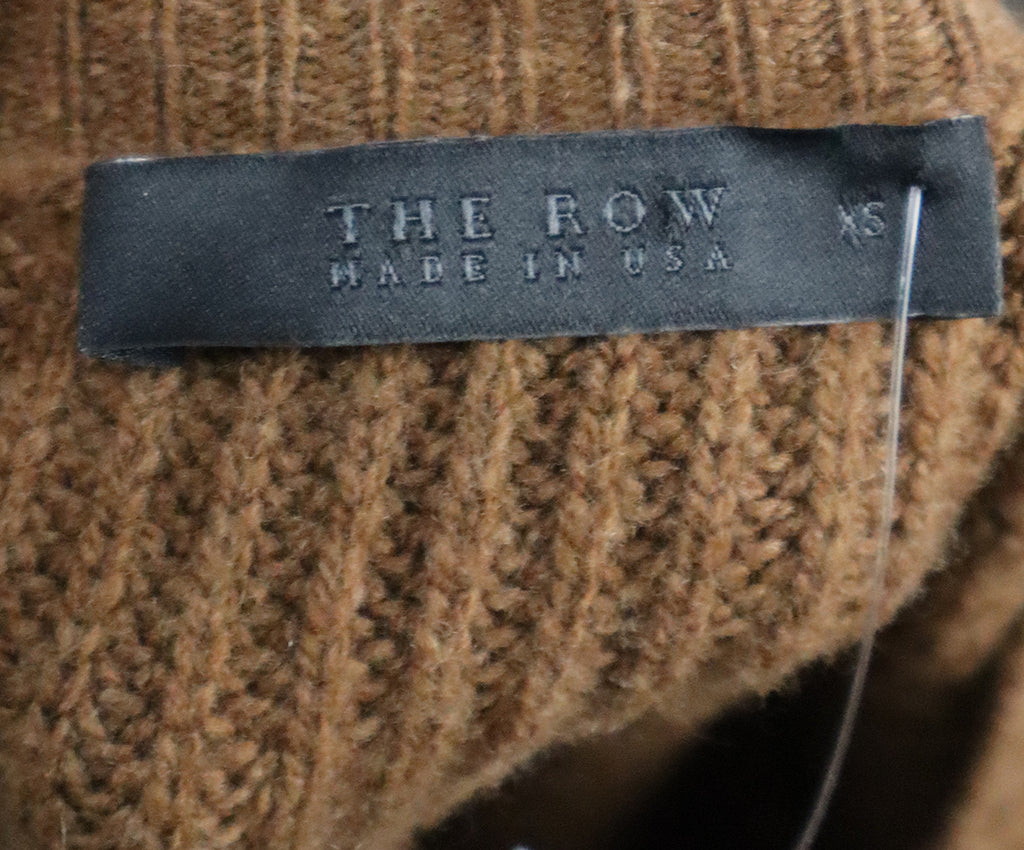 The Row Brown Knit Sweater 3