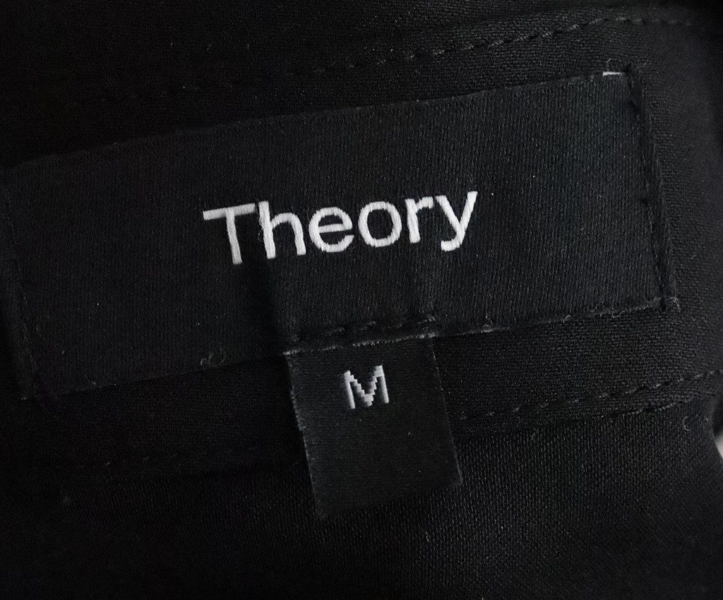 Theory Black Silk Top sz 6 - Michael's Consignment NYC