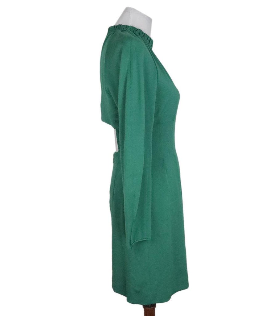 Tibi Green Longsleeve Dress sz 4 - Michael's Consignment NYC