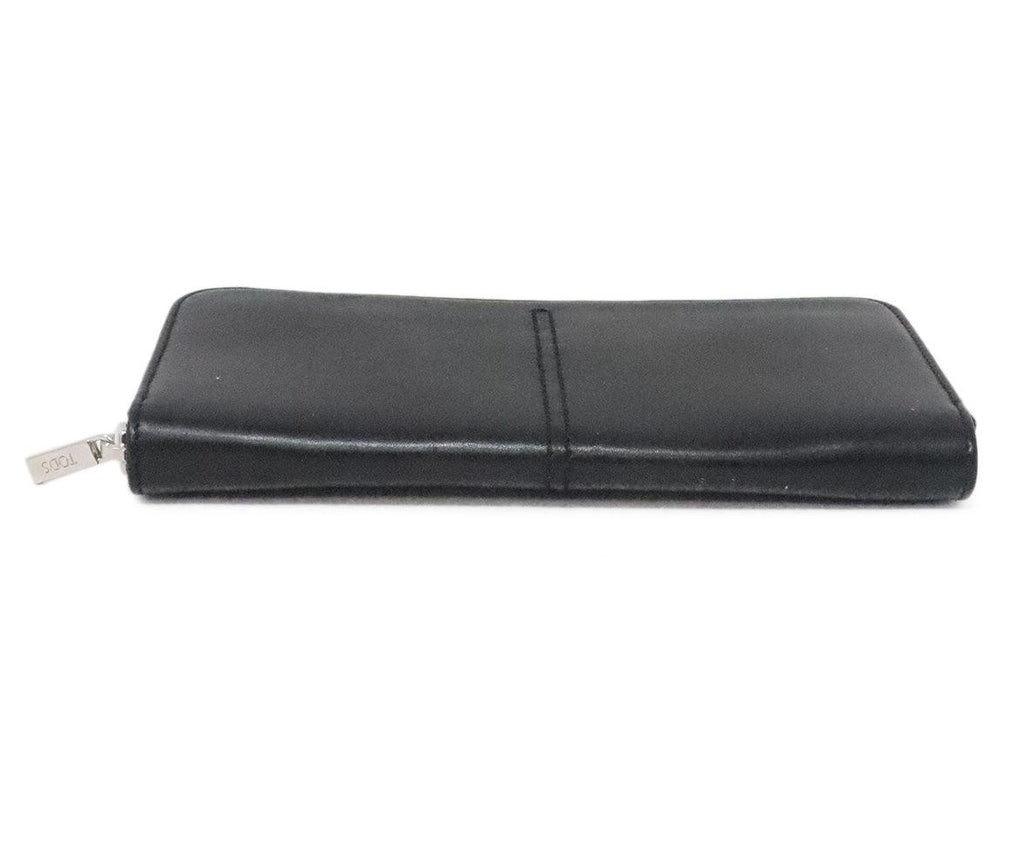 Tod's Black Leather Wallet - Michael's Consignment NYC