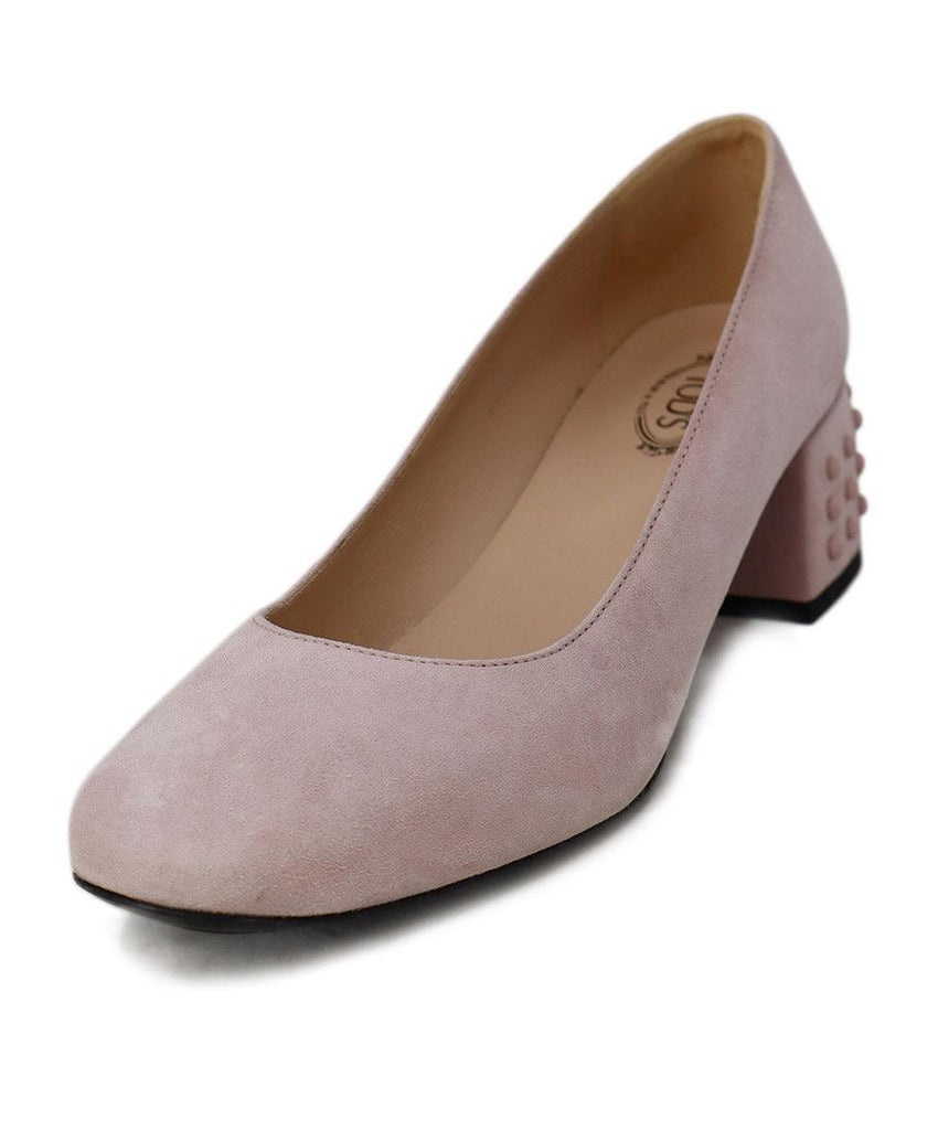 Tod's Pink Suede Heels sz 8 - Michael's Consignment NYC