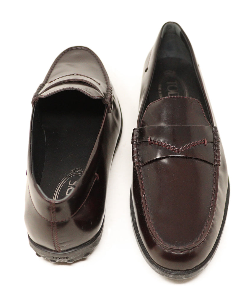 Tod's Brown Leather Loafers 2