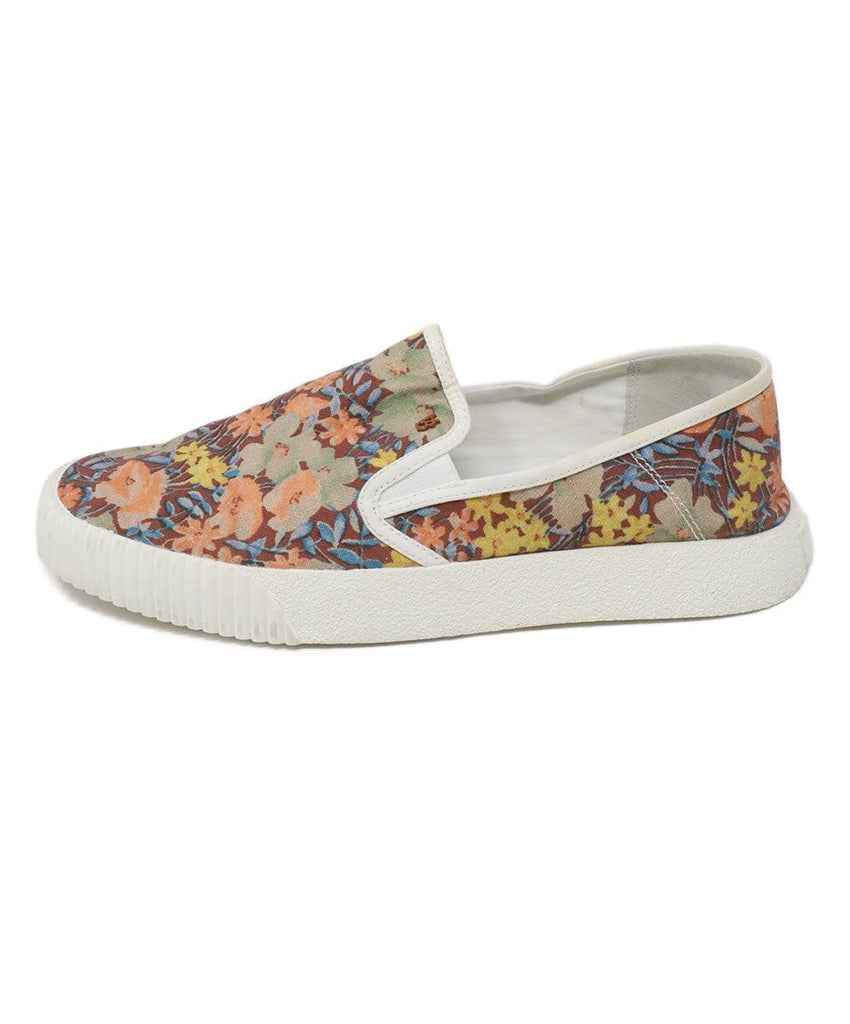 Veronica Beard Multicolored Floral Canvas Flats sz 9.5 - Michael's Consignment NYC
