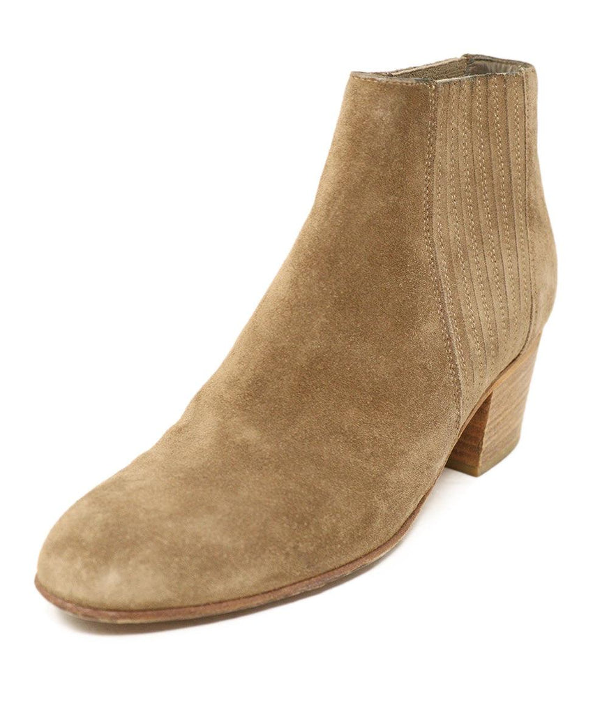 Vince Taupe Suede Booties sz 36 - Michael's Consignment NYC