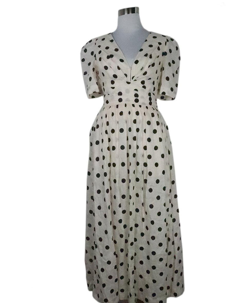 Zimmerman B&W Polka Dot Linen Dress sz 0 - Michael's Consignment NYC